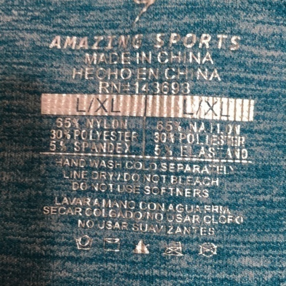 AMAZING SPORTS 0 to 5 athletic cropped leggings - Picture 8 of 9